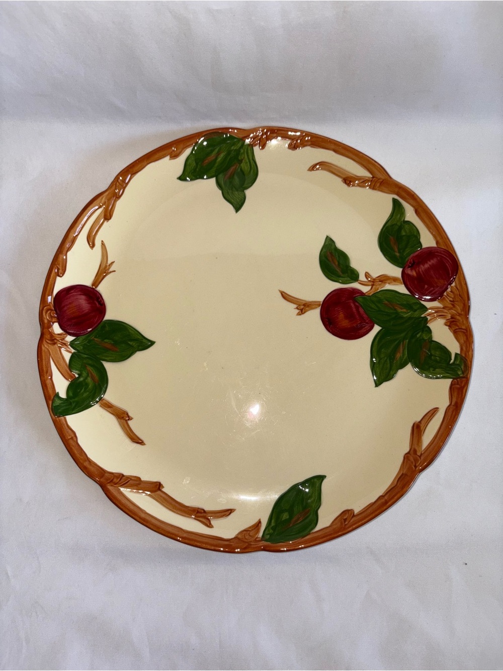 Franciscan Apple Gladding McBean 12” Serving Platter Made in California Vintage